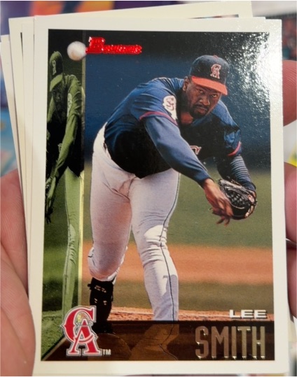1995 Bowman #330 Lee Smith — front