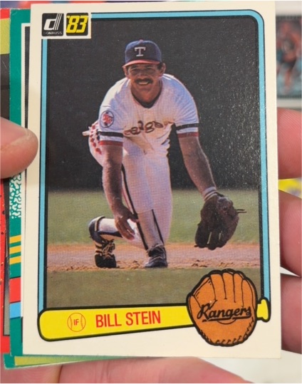 1983 Donruss #594 Bill Stein — front