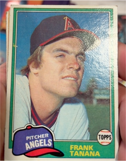 1981 Topps #369 Frank Tanana — front