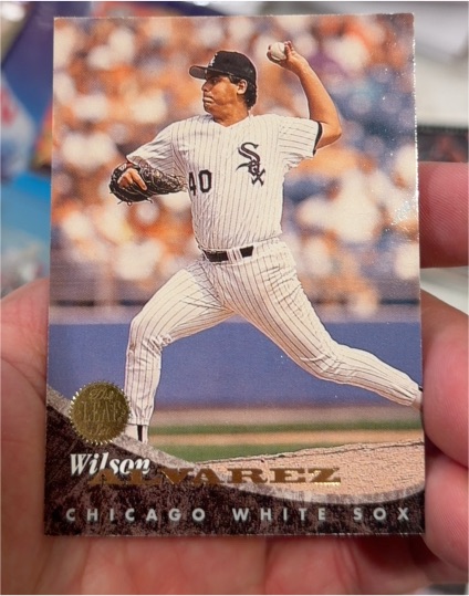 1994 Leaf #71 Wilson Alvarez — front