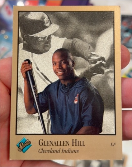 1992 Leaf Studio #166 Glenallen Hill — front
