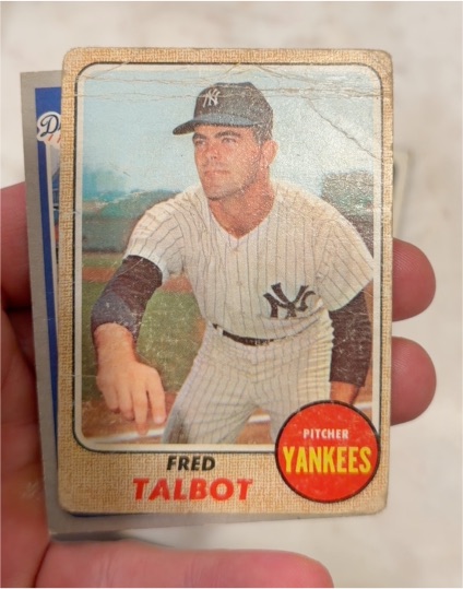 1968 Topps #577 Fred Talbot — front
