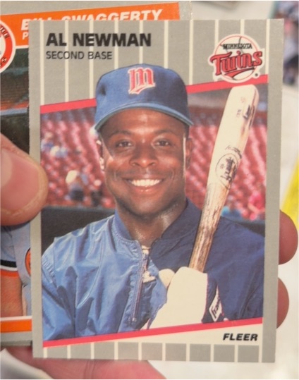 1989 Fleer #122 Al Newman — front