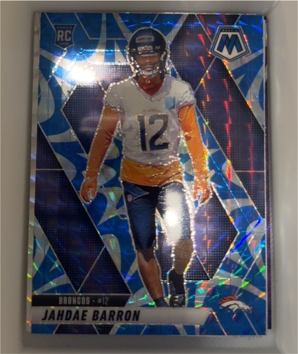 2025 Panini Mosaic #361 Jahdae Barron — front
