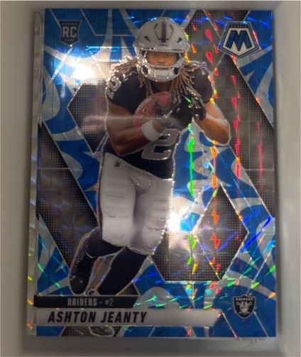 2025 Panini Mosaic #345 Ashton Jeanty — front