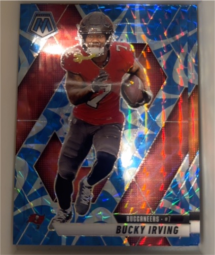 2025 Panini Mosaic #99 Bucky Irving — front