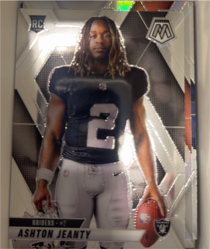 2025 Panini Mosaic #287 Ashton Jeanty — front