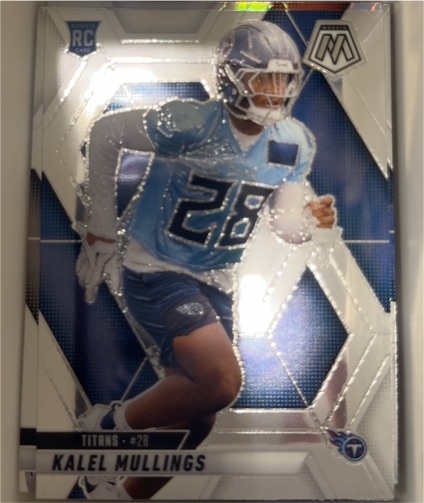 2025 Panini Mosaic #390 Kalel Mullings — front