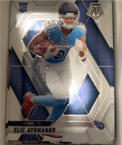 2025 Panini Mosaic #5 Elic Ayomanor — front