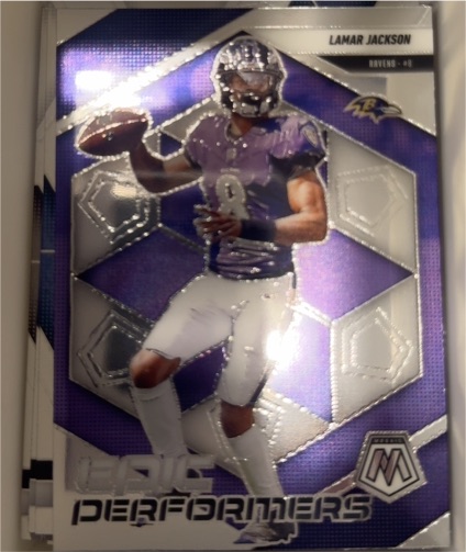 2024 Panini Mosaic Basic Performers Lamar Jackson — front