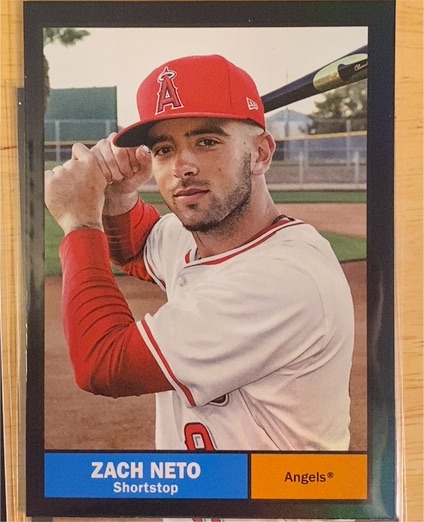 2024 Topps Archives #51 Zach Neto — front