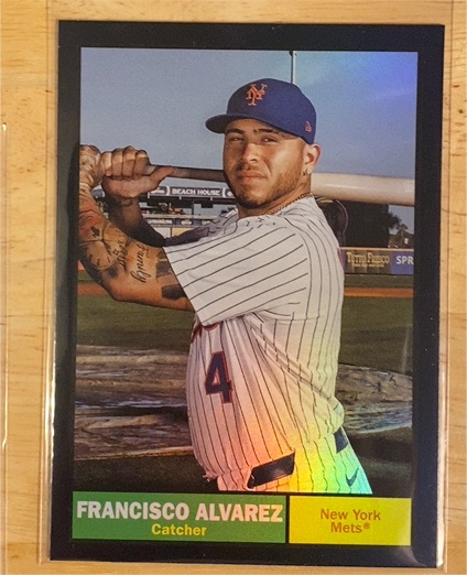 2024 Topps Archives 1961 Topps #54 Francisco Alvarez — front