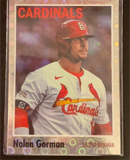 2024 Topps Archives #145 Nolan Gorman St. Louis Cardinals — front