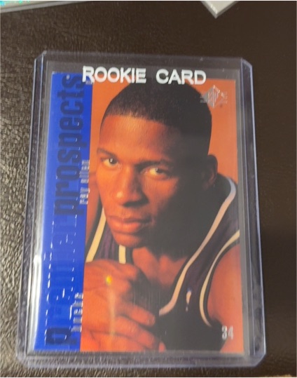 1996 Upper Deck SP #136 Ray Allen Rookie Card — front