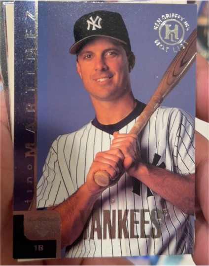 1998 Upper Deck #12 Tino Martinez — front