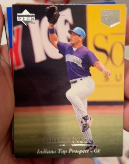 1995 Upper Deck Minor League #120 Brian Giles — front