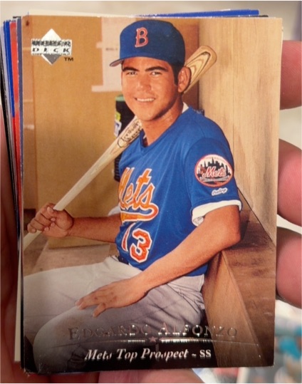 1995 Upper Deck Minors #49 Edgardo Alfonzo — front