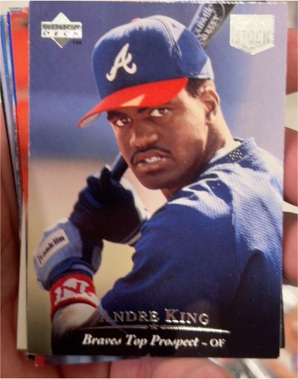 1995 Upper Deck Minor League #118 Andre King — front