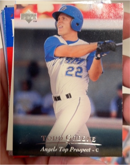 1994 Upper Deck #25 Todd Greene — front