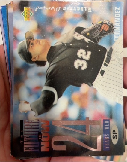 1994 Upper Deck #43 Alex Fernandez — front