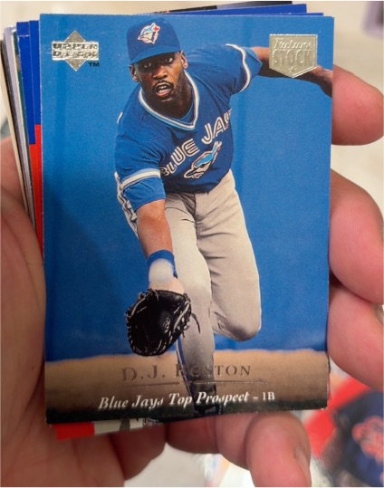 1995 Upper Deck Minor League #52 D.J. Boston — front