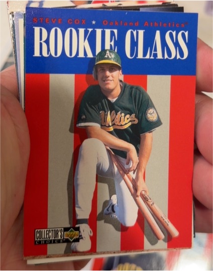 1996 Upper Deck Collector's Choice #434 Steve Cox — front