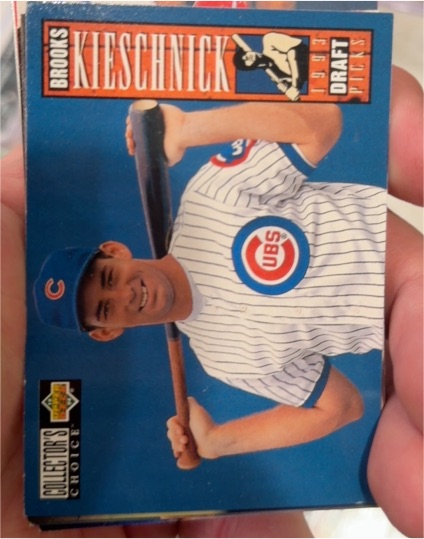 1994 Upper Deck Collector's Choice #28 Brooks Kieschnick — front