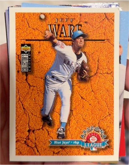 1996 Upper Deck Collector's Choice #663 Jeff Ware — front