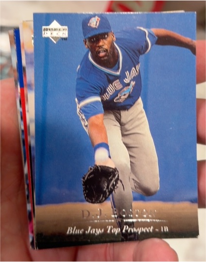 1991 Upper Deck #70 D.J. Boston — front