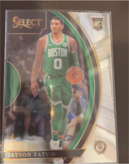 2017-18 Panini Select #93 Jayson Tatum Rookie — front