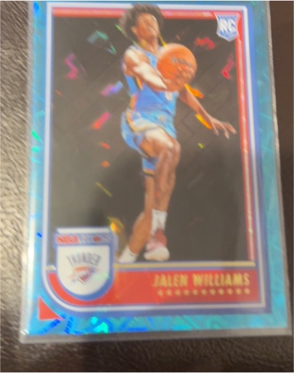 2022-23 Panini NBA Hoops #242 Jalen Williams — front