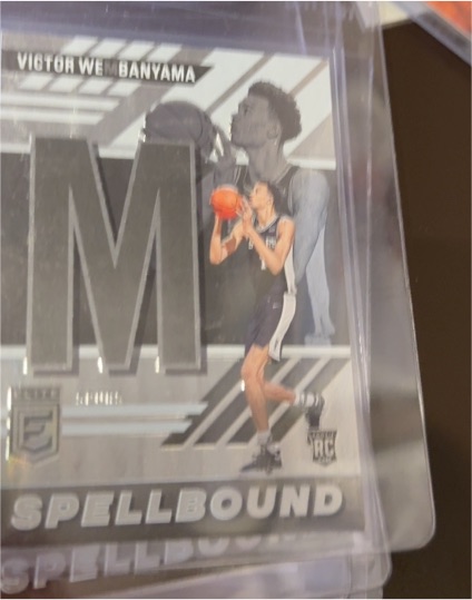 2023-24 Donruss Elite Spellbound #3 Victor Wembanyama (RC) — front