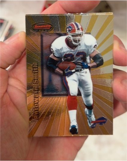 1998 Bowman's Best #39 Antowain Smith — front