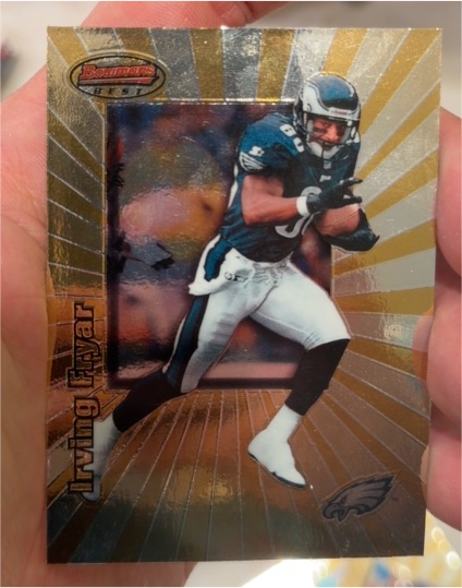 1998 Bowman's Best #18 Irving Fryar — front