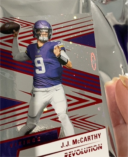 2025 Panini Revolution #138 J.J. McCarthy — front