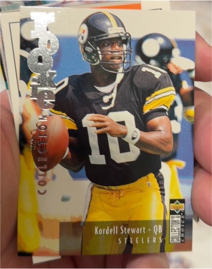 1995 Upper Deck Collector's Choice Update #U51 Kordell Stewart — front