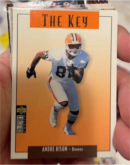 1995 Upper Deck Collector's Choice Update #U85 Andre Rison — front