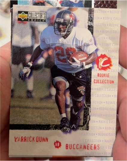1997 Upper Deck Collector's Choice #318 Warrick Dunn — front