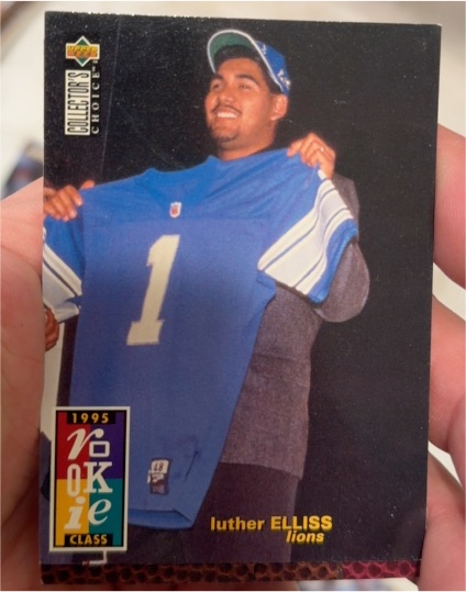 1995 Upper Deck Collector's Choice #17 Luther Elliss — front