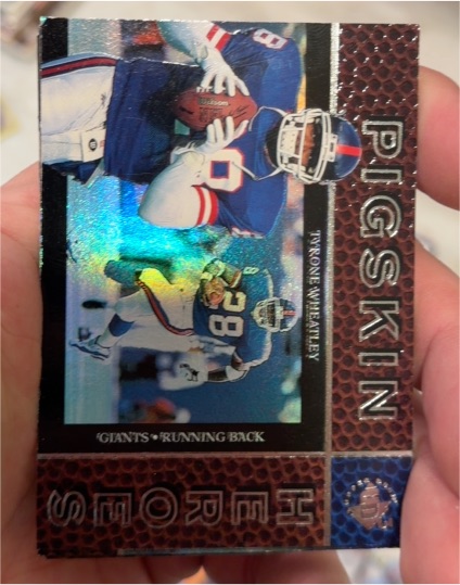 1997 Upper Deck UD3 #90 Tyrone Wheatley — front