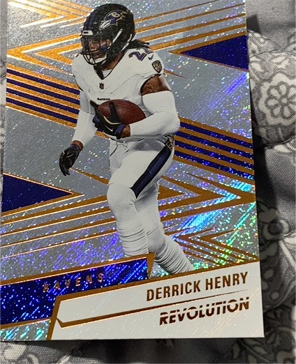2025 Panini Revolution #100 Derrick Henry — front
