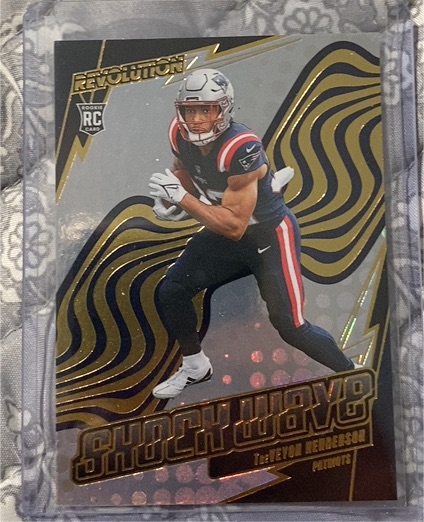 2025 Panini Revolution #45 TreVeyon Henderson Shock Wave — front