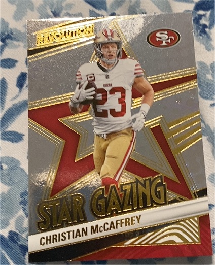 2025 Panini Revolution #11 Christian McCaffrey Star Gazing — front