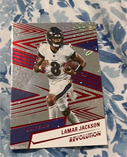 2025 Panini Revolution #8 Lamar Jackson — front