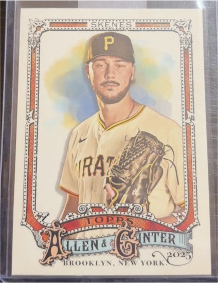 2025 Topps Allen & Ginter #128 Paul Skenes — front