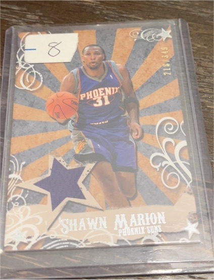 2006-07 Topps Luxury Box Mezzanine Relics #MR-SM Shawn Marion — front