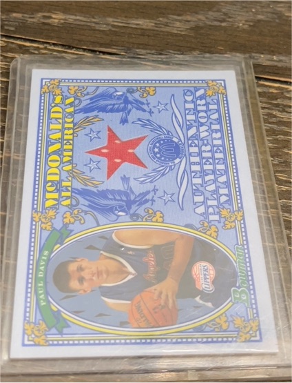 2006-07 Bowman McDonald's All-American Rookie Relics #MRR5 Paul Davis — front