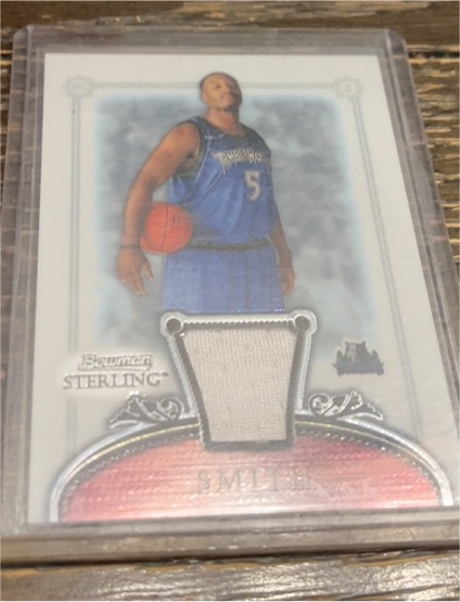 2006-07 Bowman Sterling #63 Craig Smith Rookie Jersey Relic — front