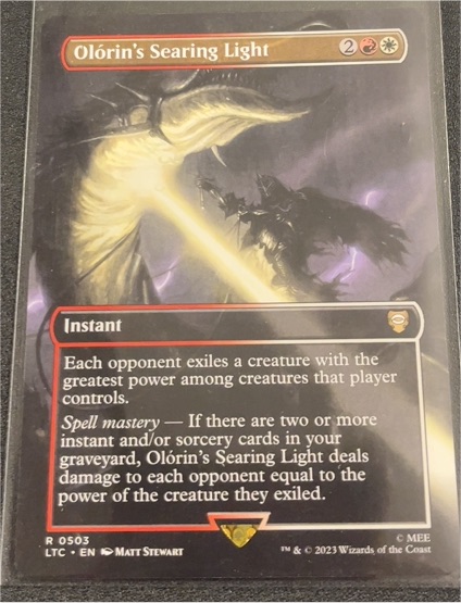 2023 Magic: The Gathering #503 Olorin's Searing Light — front