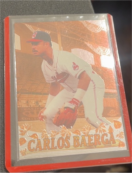1996 Pacific October Moments #1 Carlos Baerga — front
